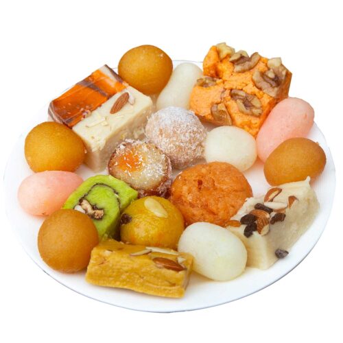 Pakistani Mixed Sweets – 1KG – 18-22 PIECES