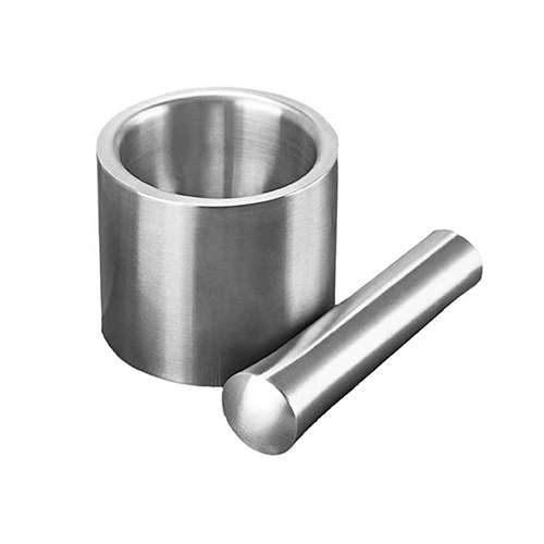 Pestle Mortar Set, Stainless Steel,