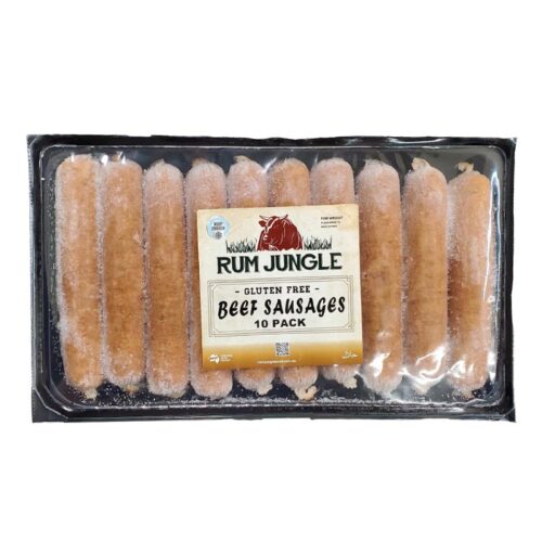Gluten Free Beef Sausages 10pcs – 550g