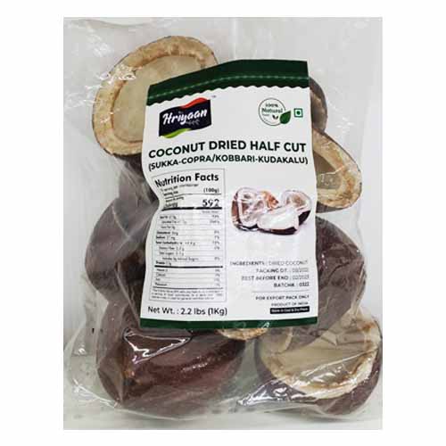 Dried Coconut Half Cut 1kg