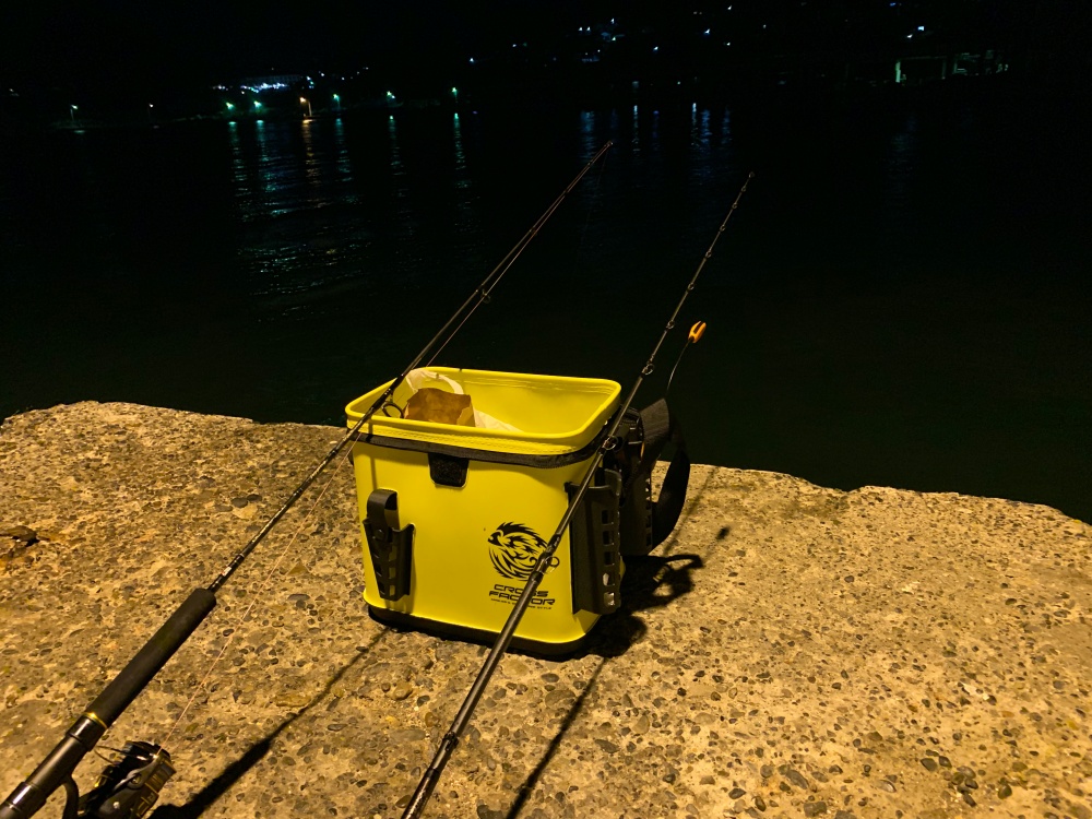 夜釣りは楽しい！