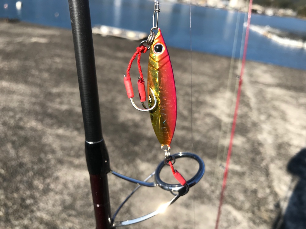 ジグパラスローで低活性の魚を攻略