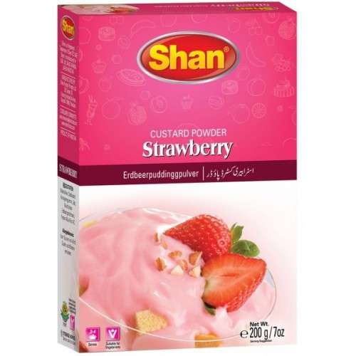 Shan Custard Powder Strawberry 200g