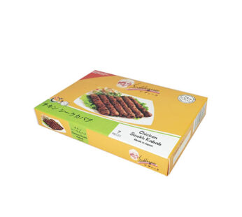 【冷凍】シディーク特製 チキンシークケバブ (温めて直ぐ食べれる)｜Siddique Chicken Seekh Kebab 7p (205g) (Frozen Ready to Eat Food)