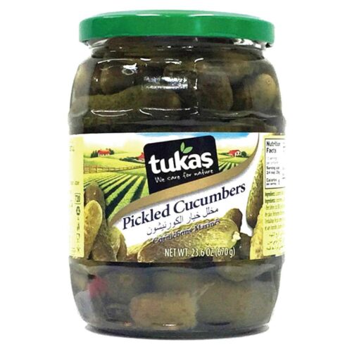 Tukas Pickled Cucumbers 670g