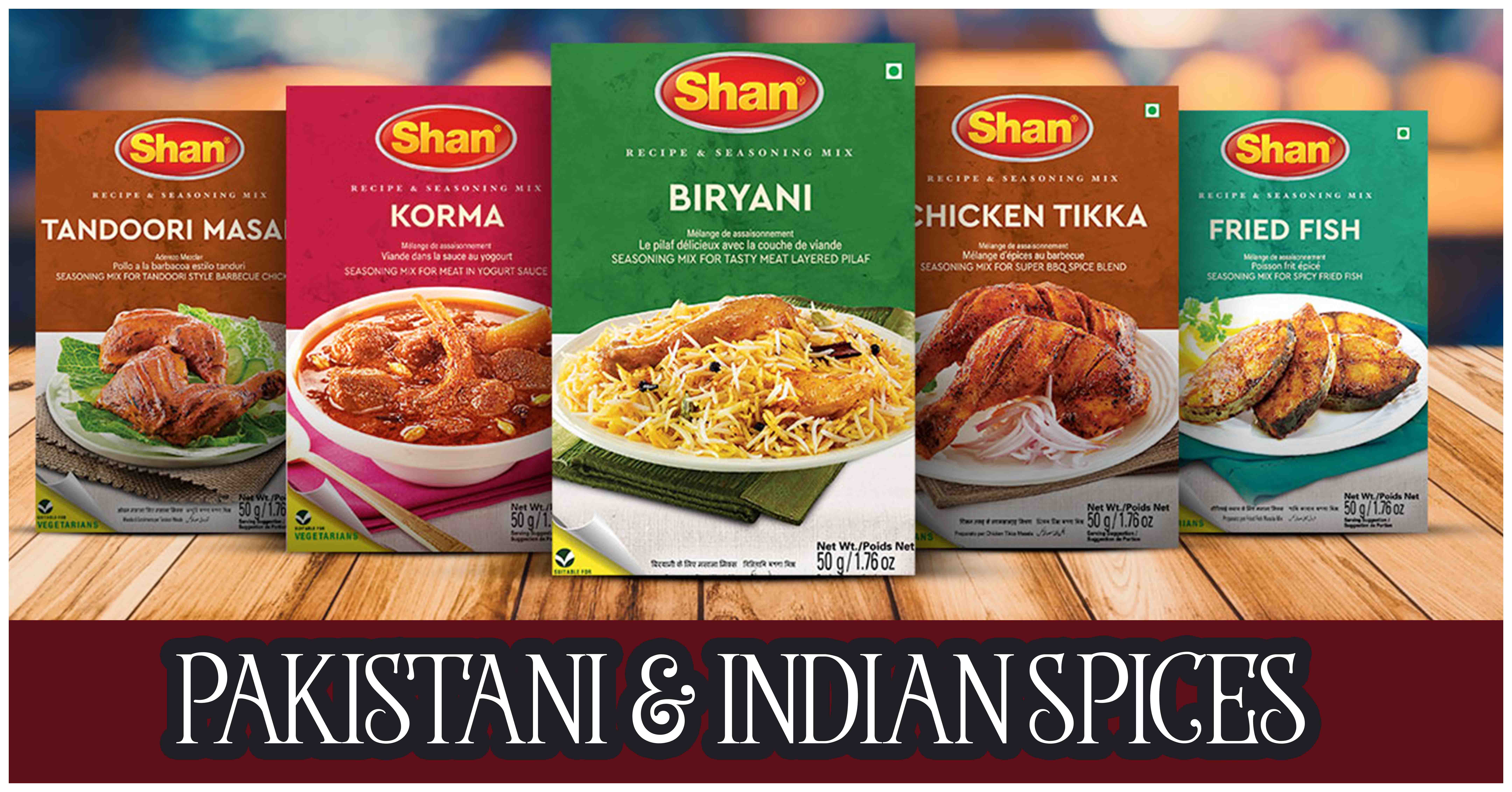 Pakistani and Indian Spices in Japan